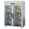 HorecaTraders Catering Fridge with Glass Doors 1402 Liter