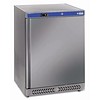 HorecaTraders Réfrigérateur en acier inoxydable | 153 litres | Incl. 3 grilles