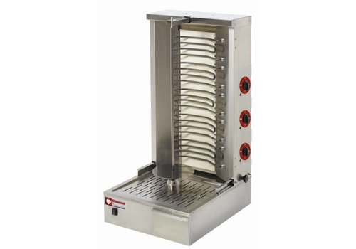  HorecaTraders Grill à kebab électrique 55 kg 