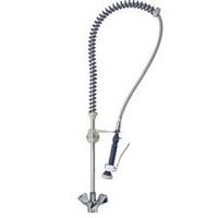 Robinet mitigeur industriel en acier chromé