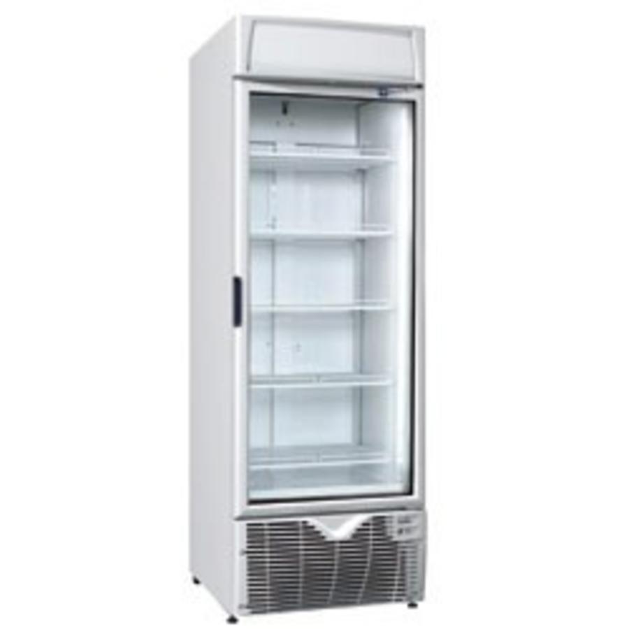 Freezer with glass door 405 liters