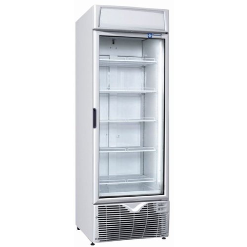  HorecaTraders Freezer with glass door 405 liters 