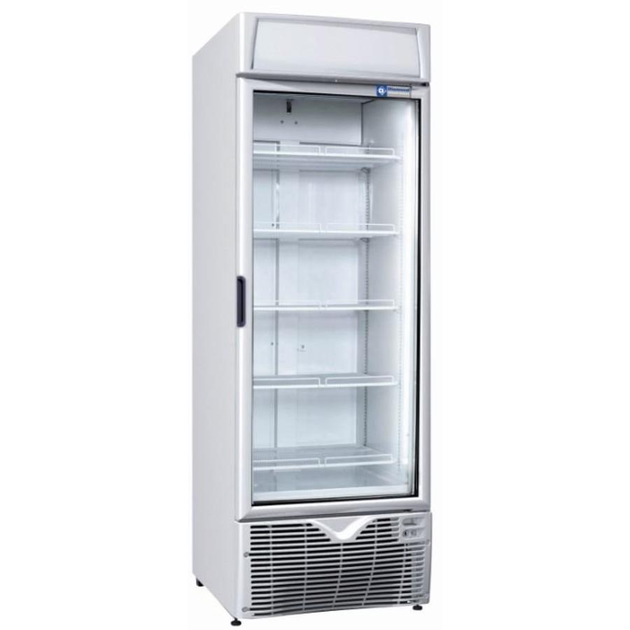 Congélateur avec porte vitrée 405 litres
