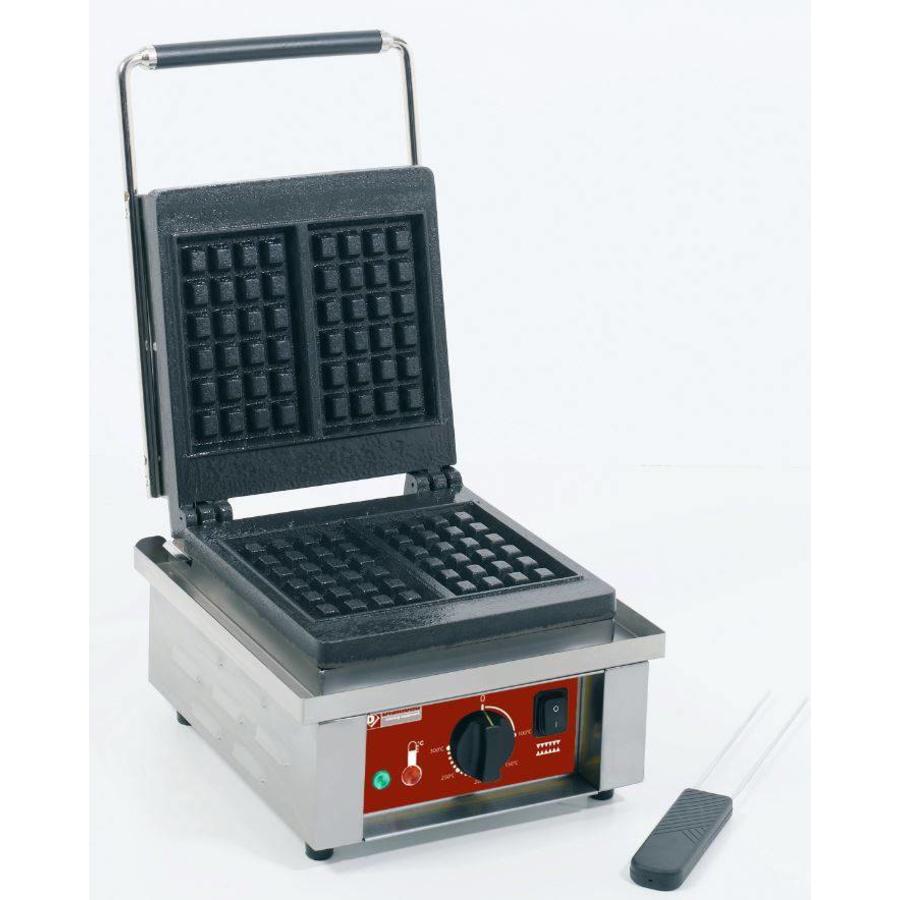 Electric Waffle Iron | Cast Iron | 305x440x(h)230mm