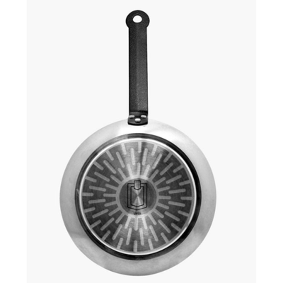 Lyonnaise-Pfanne | Antihaftbeschichtung | Aluminium | Ø18 cm | Gas, Elektro, Keramik