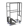 HorecaTraders Universal transport trolley, steel, gray | 10-19 seats | 100 mm wheels HorecaTraders Universal transport trolley, steel, gray | 10-19 seats | 100 mm wheels