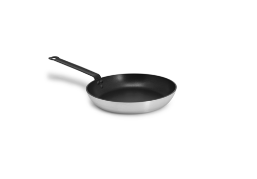 HorecaTraders Poêle lyonnaise | Antiadhésive | Aluminium | Ø 24 cm | Gaz, électrique, vitrocéramique   HorecaTraders Poêle lyonnaise | Antiadhésive | Aluminium | Ø 24 cm | Gaz, électrique, vitrocéramique