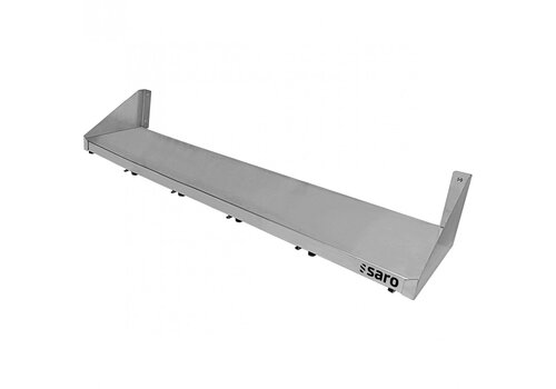  HorecaTraders Edelstahl-Gewürzregal 5 x 1/6 GN 