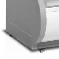 Display freezer | 2 levels | 408 L | -21°C to -15°C | 121 x 79 x 121 cm