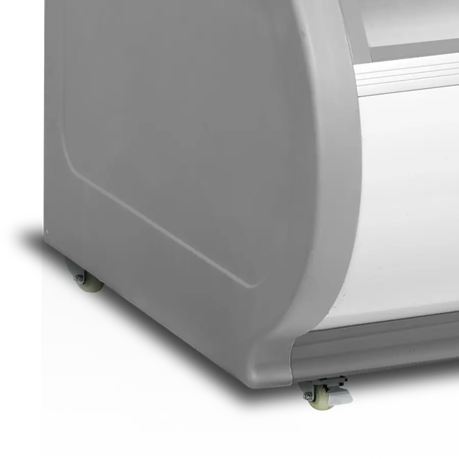 Congélateur vitrine | 2 niveaux | 408 L | -21°C à -15°C | 121 x 79 x 121 cm