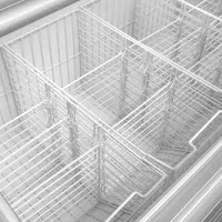 Congélateur vitrine | 2 niveaux | 408 L | -21°C à -15°C | 121 x 79 x 121 cm