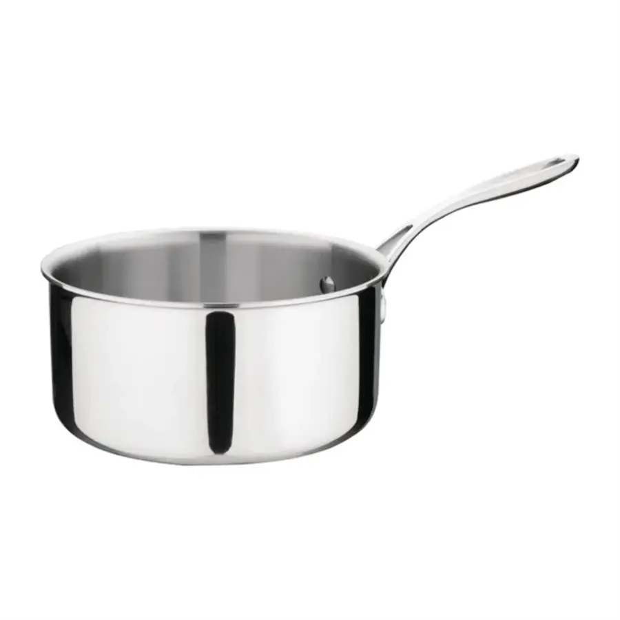 Vogue roestvrij staal & aluminium tri-wand steelpan 20 cm