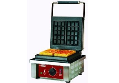  HorecaTraders Gaufrier électrique | 305x440x(h)230mm | Usage intensif 