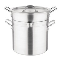 aluminium pan met au bain marie inzet | 10L | 27,5(Ø)cm