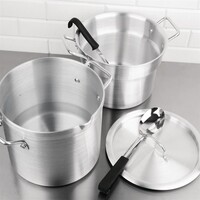 aluminum pan with bain-marie insert | 10L | 27.5(Ø)cm