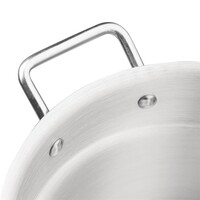 Casserole en aluminium avec insert bain-marie | 10 L | 27,5 cm (Ø)