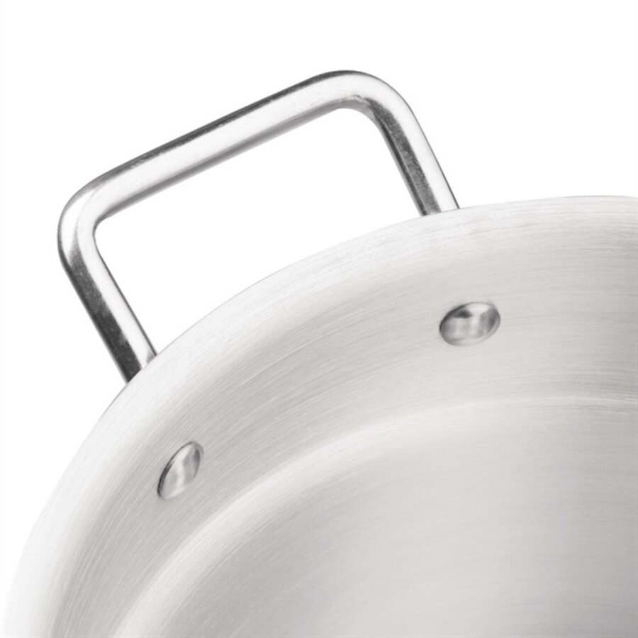 aluminium pan met au bain marie inzet | 10L | 27,5(Ø)cm