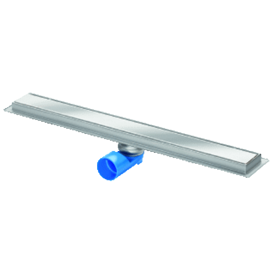 Douchegoot RVS 304 | 700 x 70 x 95 mm | 0,6 l/sec. | universele uitlaat