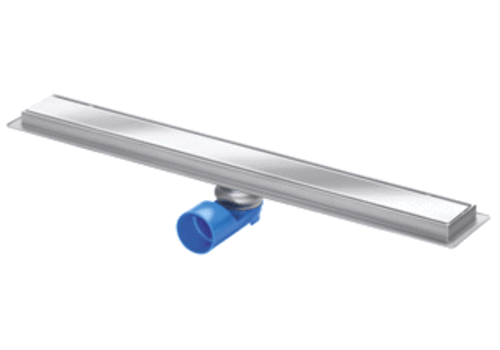  HorecaTraders Bonde de douche | Acier inoxydable 304 | 800 x 70 x 95 mm | 0,6 l/sec. 