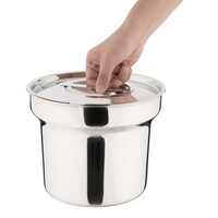 Vogue bain marie pot en deksel 4L