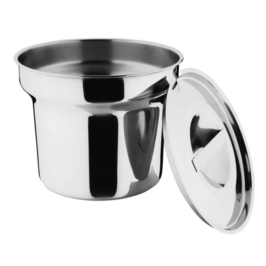 Vogue bain marie pot en deksel 4L