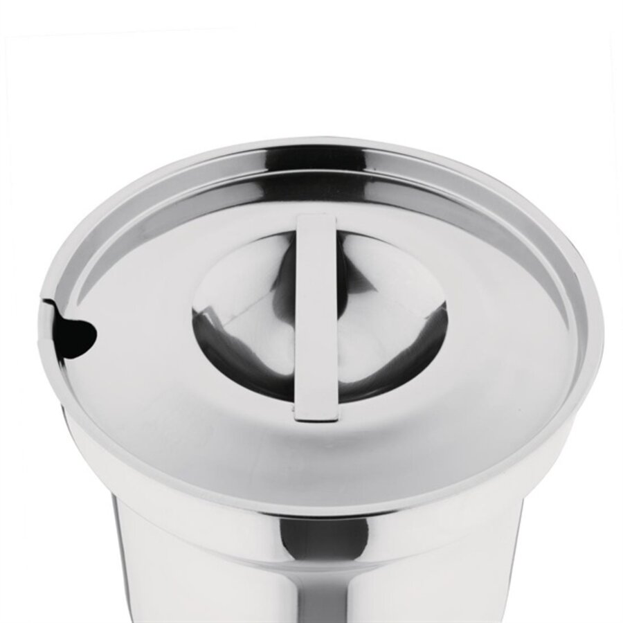 Vogue bain marie pot et couvercle 4L