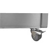 HorecaTraders Wall Fridge Frame with 6 Wheels