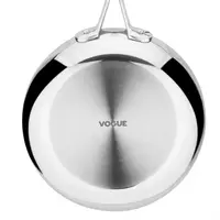 Frying pan | induction | stainless steel | 1.2L | 4.75(h) x 20(Ø)cm
