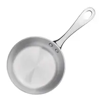 Mini frying pan | Induction | 120ml | Stainless steel | 10.25(h) x 2(Ø)cm
