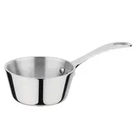 Mini sauteuse | RVS | Inductie | 4(h) x 8(Ø)cm