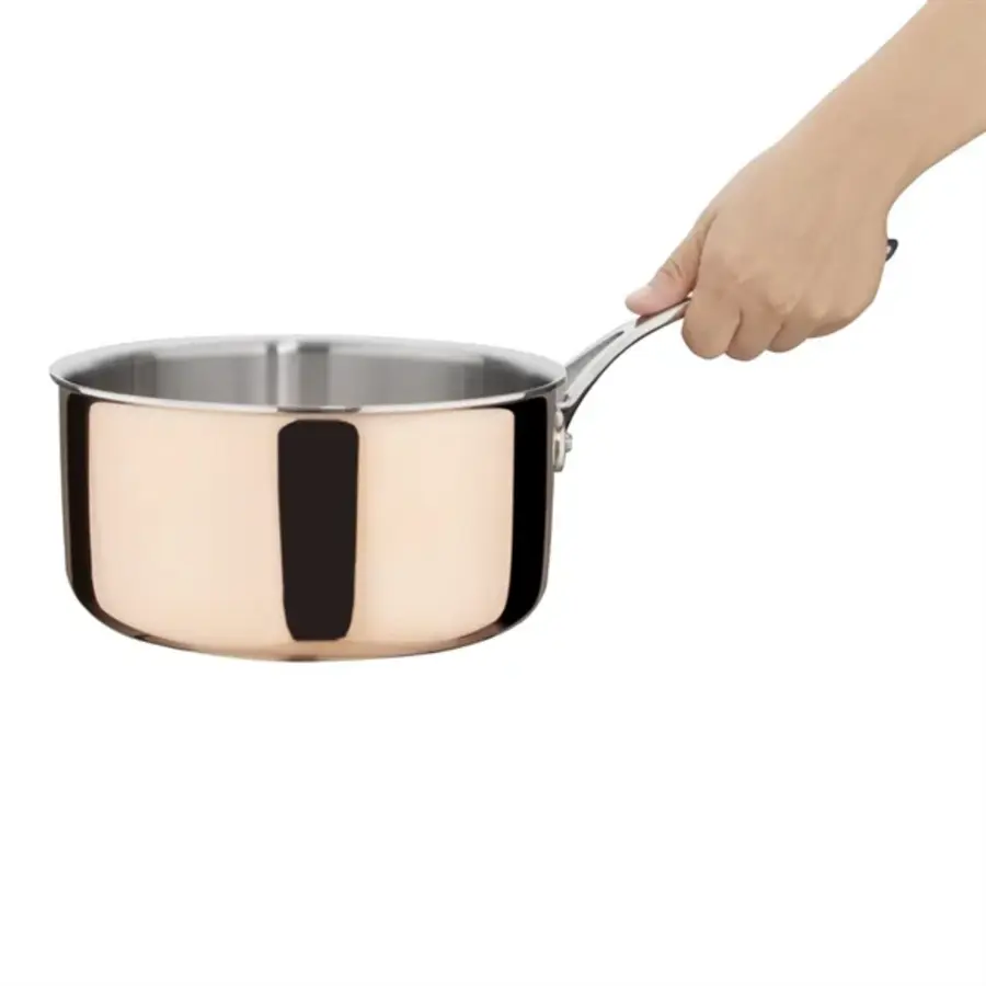Casserole | Cuivre | Induction | 3,3 L | 10,25 (h) x 20 (Ø) cm