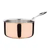 HorecaTraders Saucepan | Copper | Induction | 3.3L | 10.25(h) x 20(Ø)cm HorecaTraders Saucepan | Copper | Induction | 3.3L | 10.25(h) x 20(Ø)cm