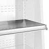 HorecaTraders Étagère supplémentaire en acier inoxydable pour meuble réfrigéré