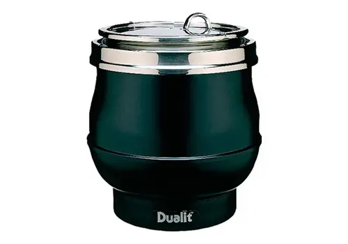  HorecaTraders soepketel | 11 L | aluminium & RVS | 850 W | manueel | Ø 34 x 33 (H) cm 