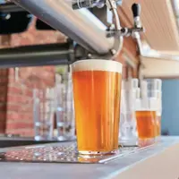 Conical half-pint glass | 285 ml | tempered glass | stackable | 24 pieces