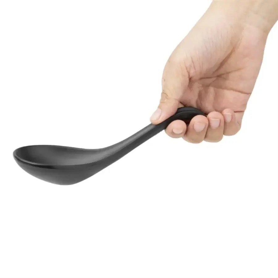 Cuillères longues | 16 x 5 cm | Mélamine | Légères | Lot de 12