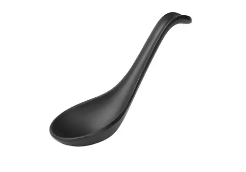  HorecaTraders Lange lepels | 16x5cm | Melamine | Lichtgewicht | 12 stuks 