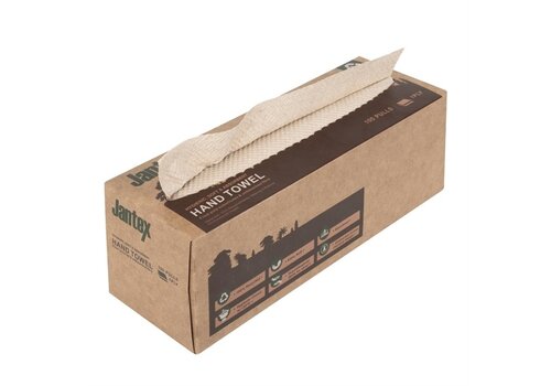  Jantex Jantex Green Essuie-tout 100 % recyclé, 1 épaisseur, 100 feuilles, 36 pièces 