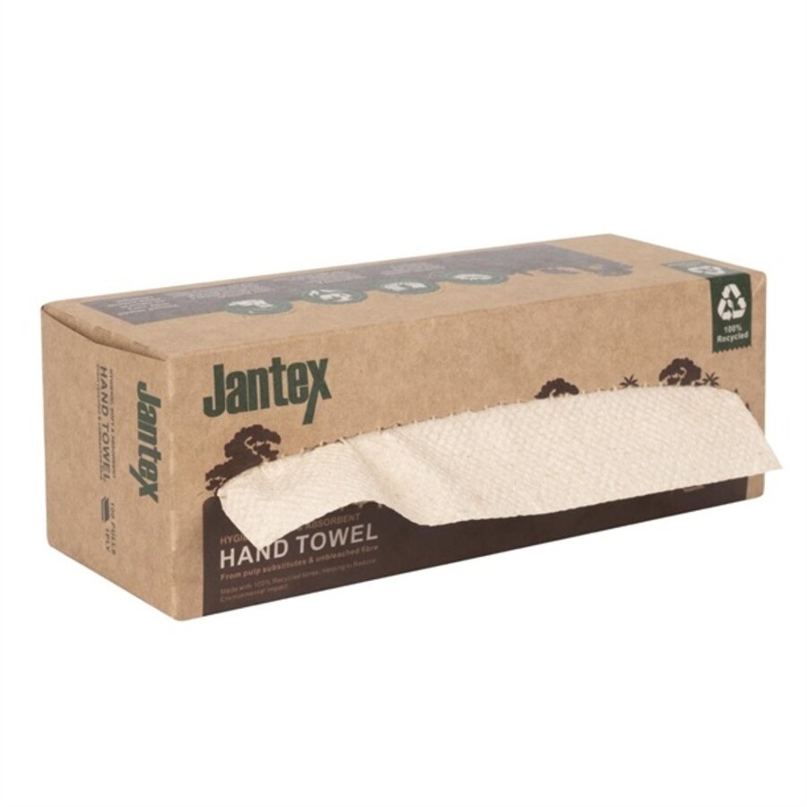 handdoeken | 100% gerecycled papier | 1-laags | 100 vellen