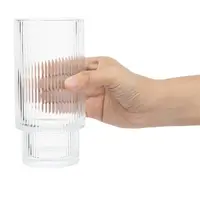 Stapelbare Becher | 470 ml | Kratzfest | Glas