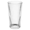 HorecaTraders Trinkbecher | 390 ml | Kratzfest | Glas | 6er-Pack