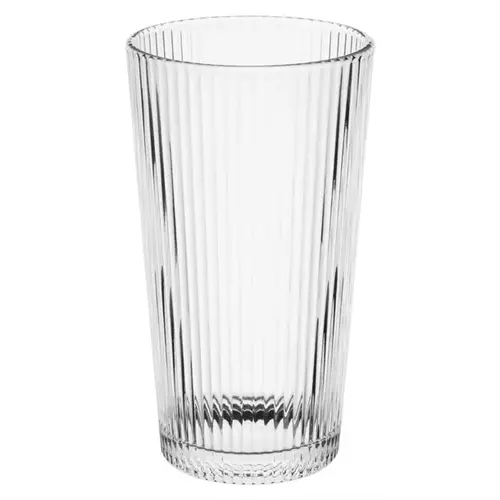  HorecaTraders Glass tumblers | 390ml | Scratch-resistant | Pack of 6 