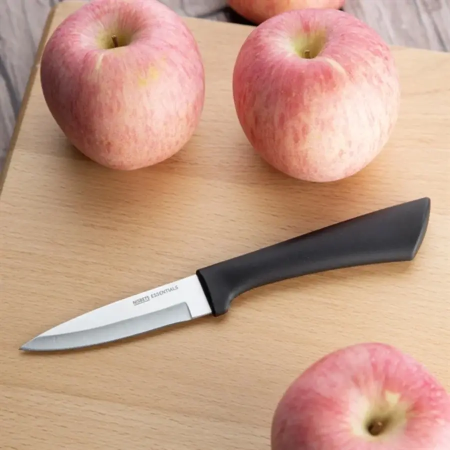 Paring knife | Black | 9cm | 3.5inch | Stainless steel