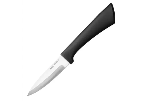  HorecaTraders Schilmesje | Zwart | 9cm | 3,5inch | RVS 