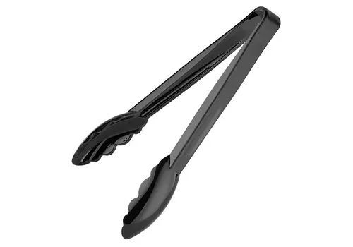  HorecaTraders Pinces | Noires | Polycarbonate | 22 cm | Lot de 6 