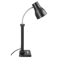 Station de découpe à lampe chauffante | Acier inoxydable | Noir mat | 250 W | Hauteur : 66 cm