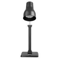 Warmtelamp Snijstation | RVS | mat zwart | 250W | 66cm hoog