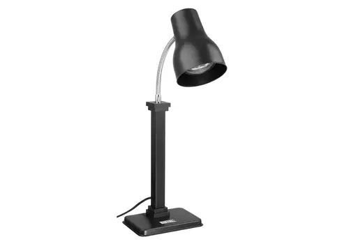  HorecaTraders Station de découpe à lampe chauffante | Acier inoxydable | Noir mat | 250 W | Hauteur : 66 cm 