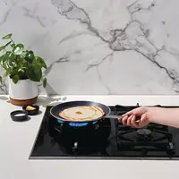 Crêpière en aluminium 25 cm | Antiadhésive en Téflon | Compatible four et induction