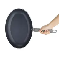 oval aluminum frying pan 36cm | Teflon platinum plus | ovenproof